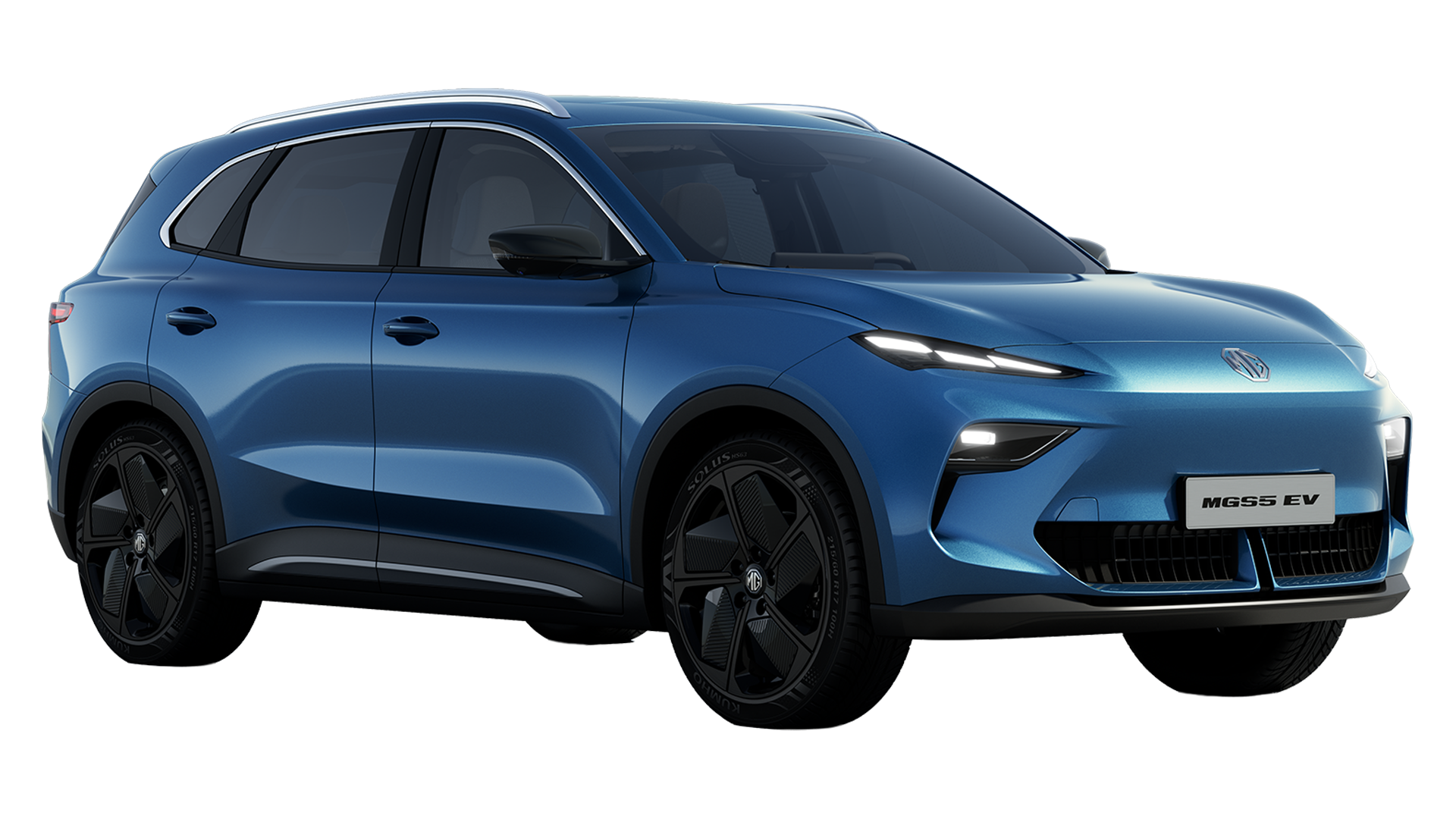 MG S5 EV Azul